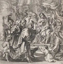 Cambises punindo o juiz injusto Sisamnes, ca. 1630-80., c. 1630-80.