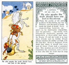 &39;Aquele que fala a verdade deve ter um pé no estribo&39;, 1931 (ver também 498188)