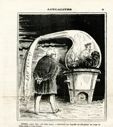 Ilustração de Jules Renard Draner (1833-1926) em Le Charivari