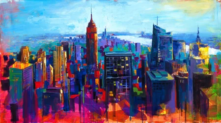 A vibrante cidade de Nova Iorque