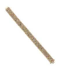 Uma das três pulseiras &39;Honeycomb&39;