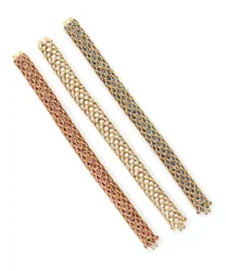 Três pulseiras &39;Honeycomb&39;