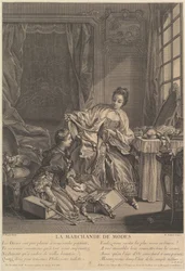 Comerciante de Moda, 1746-55.