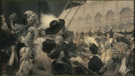 Um festival de caridade militar: o carrossel do Grand-Palais, 1910.