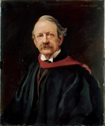 Sir Joseph John Thomson (óleo sobre tela)