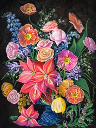 Arranjo floral espetacular