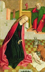 Natividade de Cristo (óleo sobre painel)