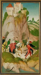 Leopoldo III (1075-1136), Santo, marquês de Áustria (pintura sobre painel)