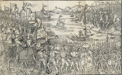 Ilustração de A Viagem à Terra Santa de Bernhard von Breidenb