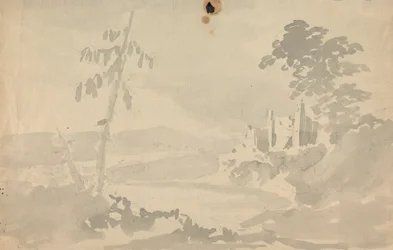 Paisagem com Castelo e Rio