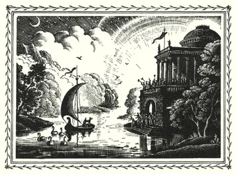 Hans Christian Andersen: Ole Luckoie, Or The Dustman (litho)
