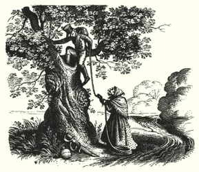 Hans Christian Andersen: A Caixa de Bobina (litho)