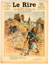 Capa de "The Red Laughter", Satirical in Colors