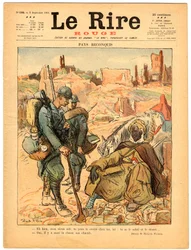 Capa de "The Red Laughter", Satirical in Colors