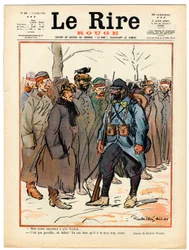 Capa de "The Red Laughter", Satirical in Colors