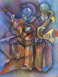 Duo de Jazz Cubista