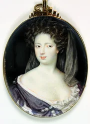 Anne Greville, Condessa de Kingston (aguarela em marfim)