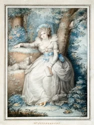 Sra. Fitzherbert (cor litho)