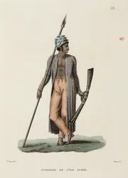 Guerreiro da ilha de Guebe