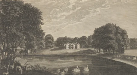 Chilston, no Condado de Kent, de Edward Hasted, The History and..., 1777-90.