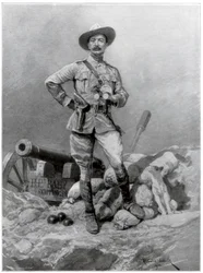 General major Robert Baden Powell 1857-1941, 1900.