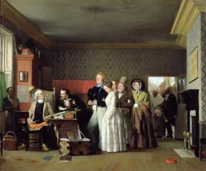 O casamento do marinheiro, 1852 (óleo no tecido)