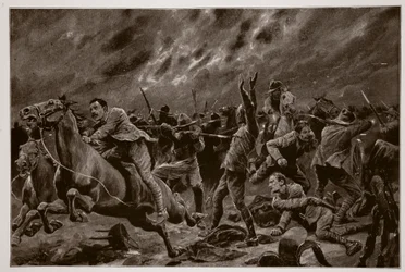 O Mishap aos vitorianos em Wilmansrust, 12 de junho de 1901