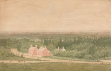 Paisagem com casas de campo, Broadmoor