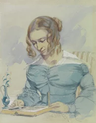 Retrato de Maria Elizabeth Dadd, a Irmã da Artista