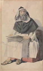 Retrato de um monge