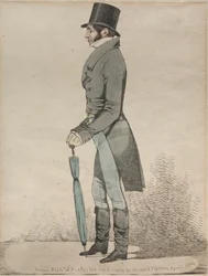 Uma vista da troca real, 1824.