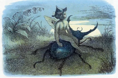 O Mensageiro da Rainha das Fadas, c1870