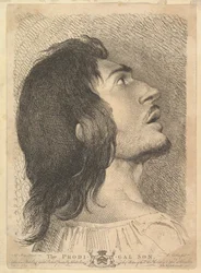 Cabeça no perfil do filho pródigo, 1766.