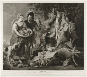 Retrato de Peter Paul Rubens e sua esposa A Fig (título no objeto)