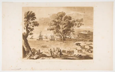 Violação de Europa, 1776.