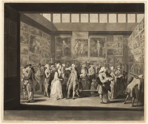 A Exposição da Academia Real de Pintura no Ano de 1771