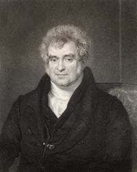William Jay, gravado por W. Holl, da &39;National Portrait Gallery, volume IV&39;, publicado em 1820 (lito)