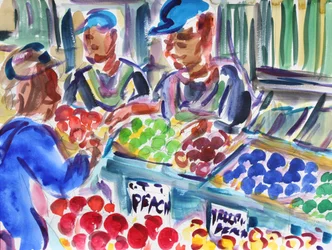 Vendedores de Frutas, 2020