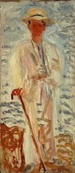 Retrato do compositor Alexander von Zemlinsky 1871-1942, 1908.