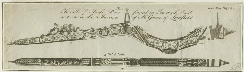 Lichfield - Cabo de Cross Bow: gravura, nd [c 1784] (impressão)