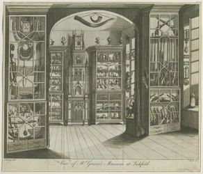 Lichfield - Museu do Sr. Greene: gravura, nd [18 cêntimos] (estampado)