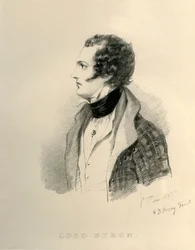 Lord Byron, 1823.
