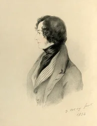 Deputado Benjamin Disraeli, 1834.