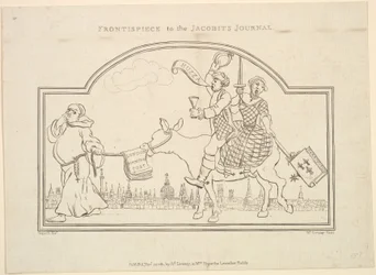 Frontispício do The Jacobites Journal, 27 de novembro de 1781.