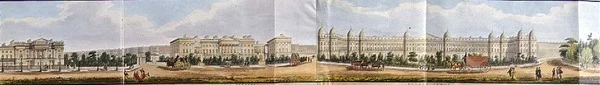 Clarence Terrace e Sussex Place, detalhe de 