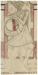 Mercúrio, distintivo de honra por serviço leal, Calvé, Delft