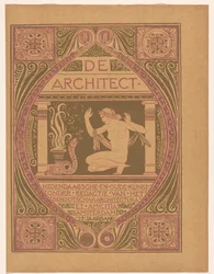 Design da capa para: De Architect, 1911