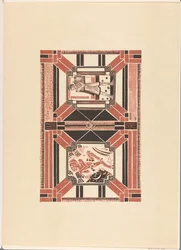 Desenho da capa para: Concertgebouw programa de Amesterdão