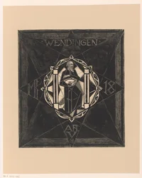 Desenho da capa para: Twists, 1918