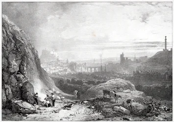 Edimburgo vista da Capela de Santo António